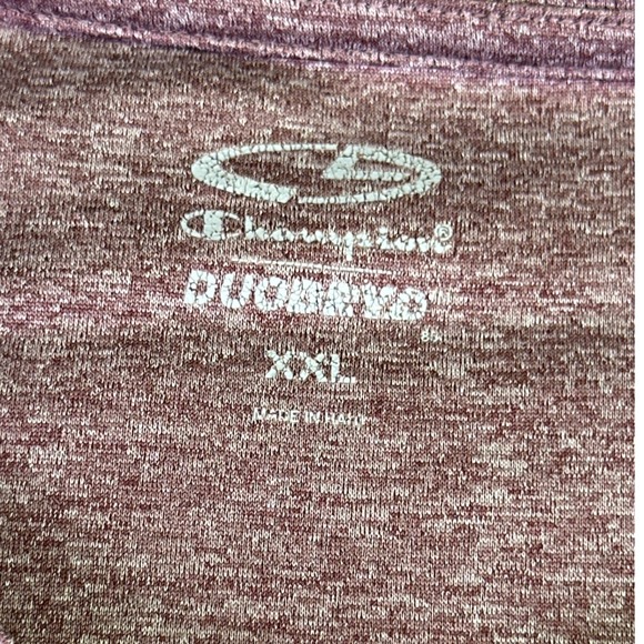 Champion Women's Long Sleeve Shirt‎ Purple Heather XXL Athletic Performance - Picture 2 of 4